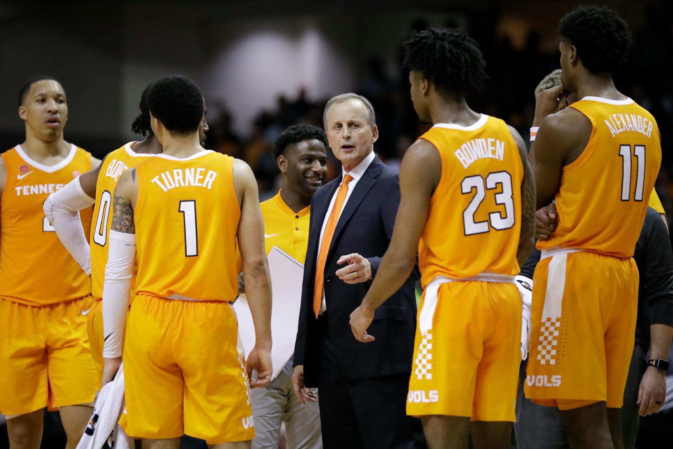 Tennessee coach Rick Barnes