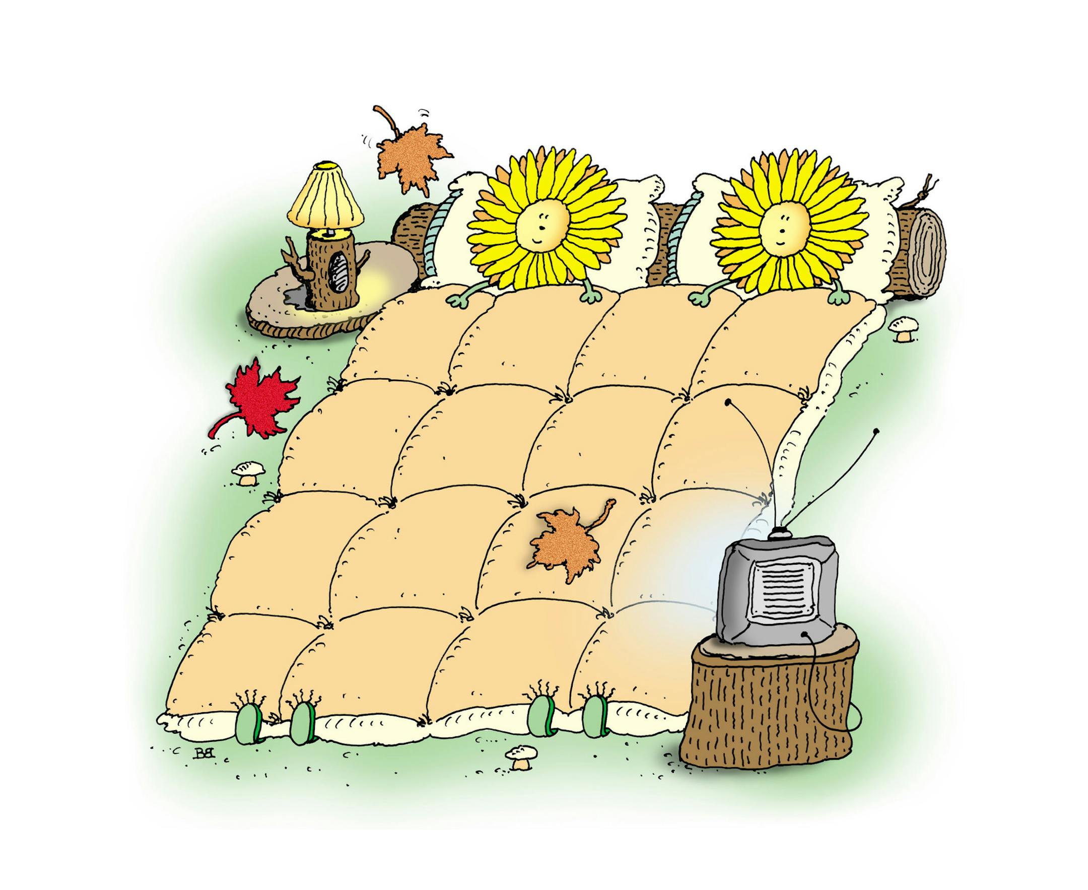 It's time to think about putting your plants to bed for winter.