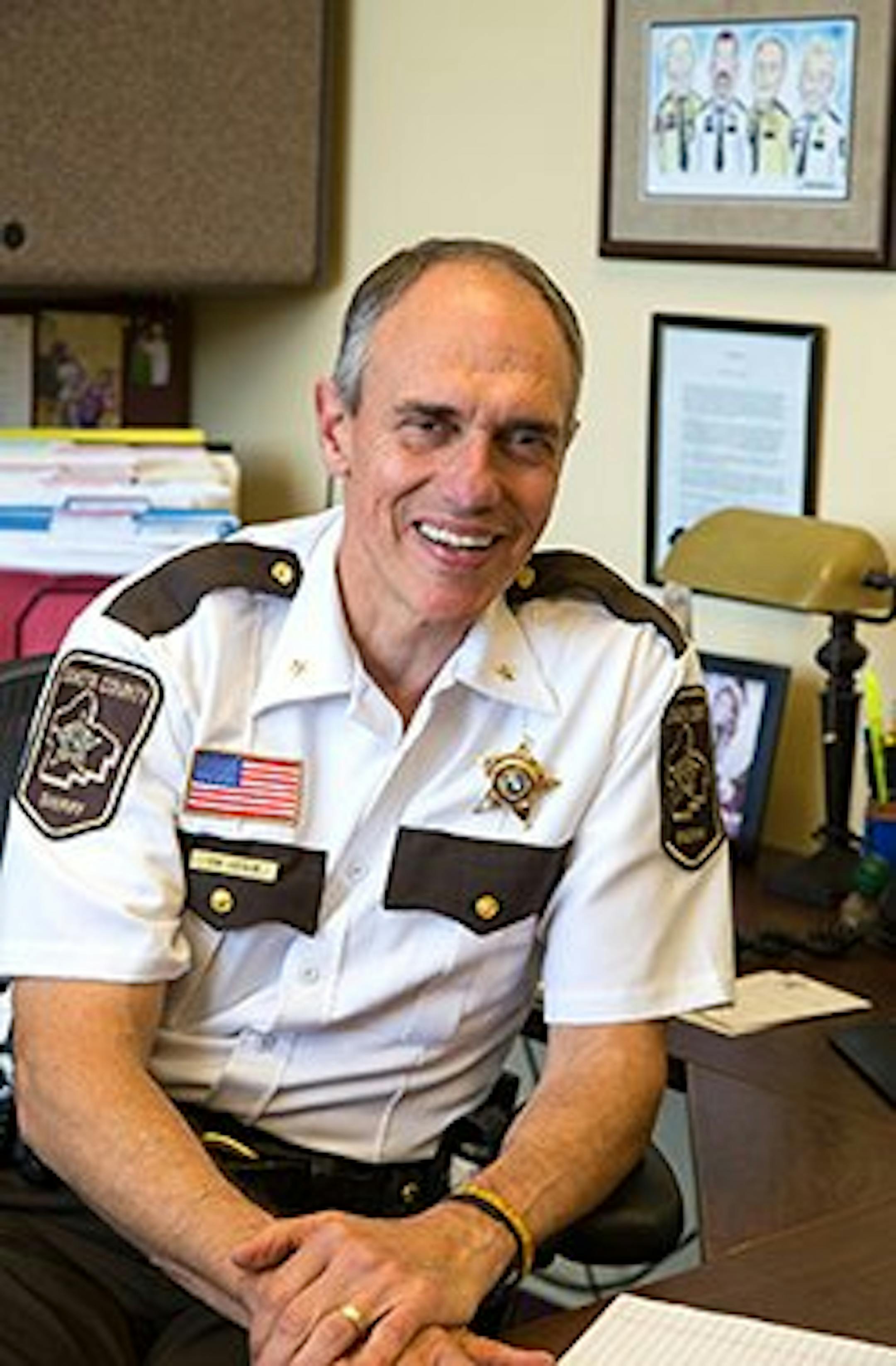 Dakota County Sheriff Tim Leslie