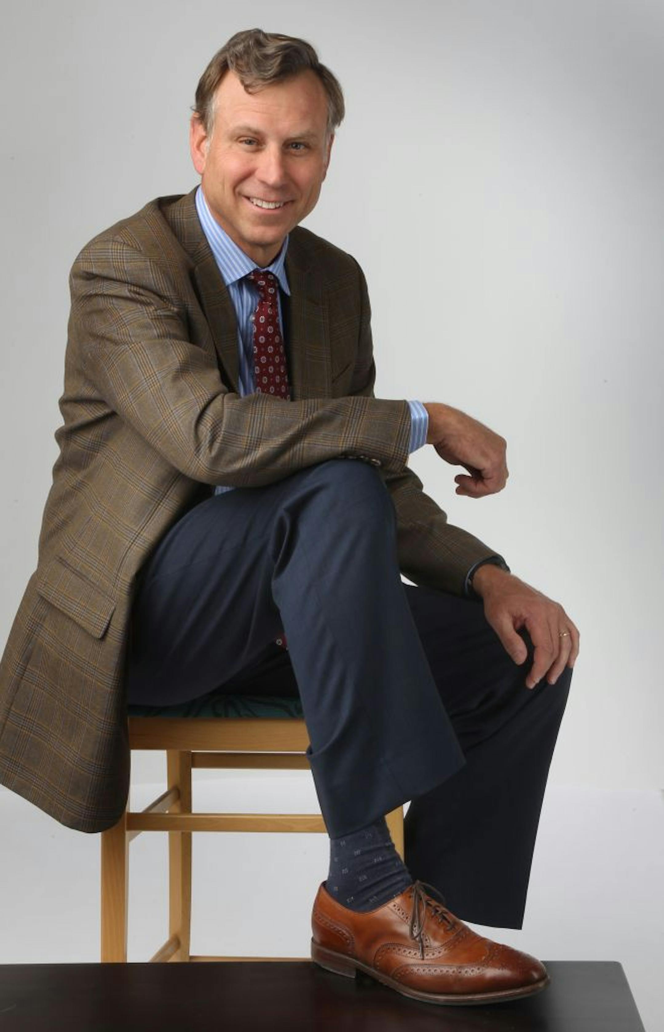 Paul Grangaard, CEO of shoe maker Allen Edmonds. was in StarTribune for an interview about exporting their shoes. [ TOM WALLACE � twallace@startribune.com _ Assignments #20025431A_ Sept 17, 2012_ SLUG: edmonds0923_ EXTRA INFORMATION: CQ'ed dave denney