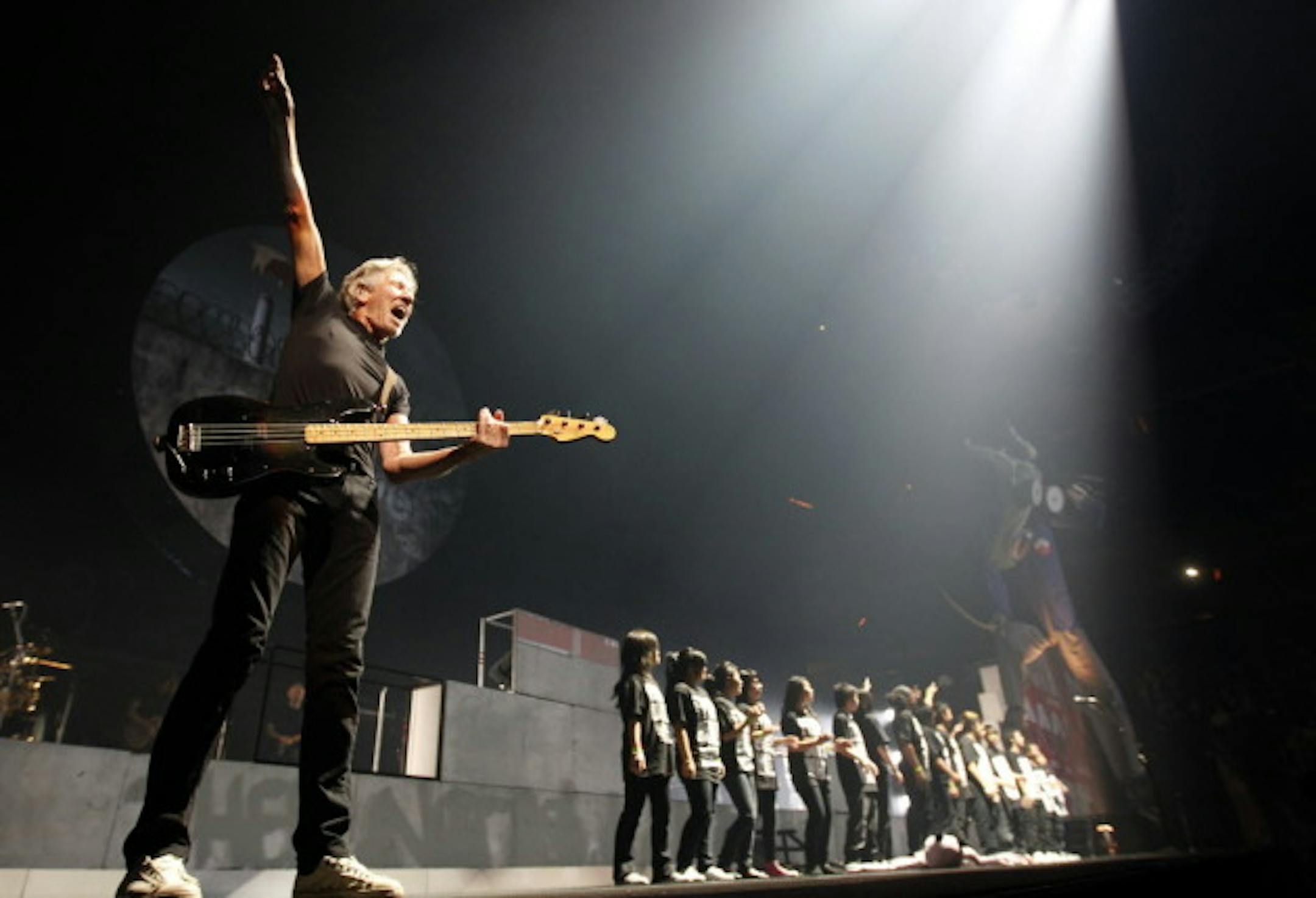 Roger Waters already brought his new staging of "The Wall" to Xcel Energy Center in October of 2010. / Carlos Gonzalez, Star Tribune