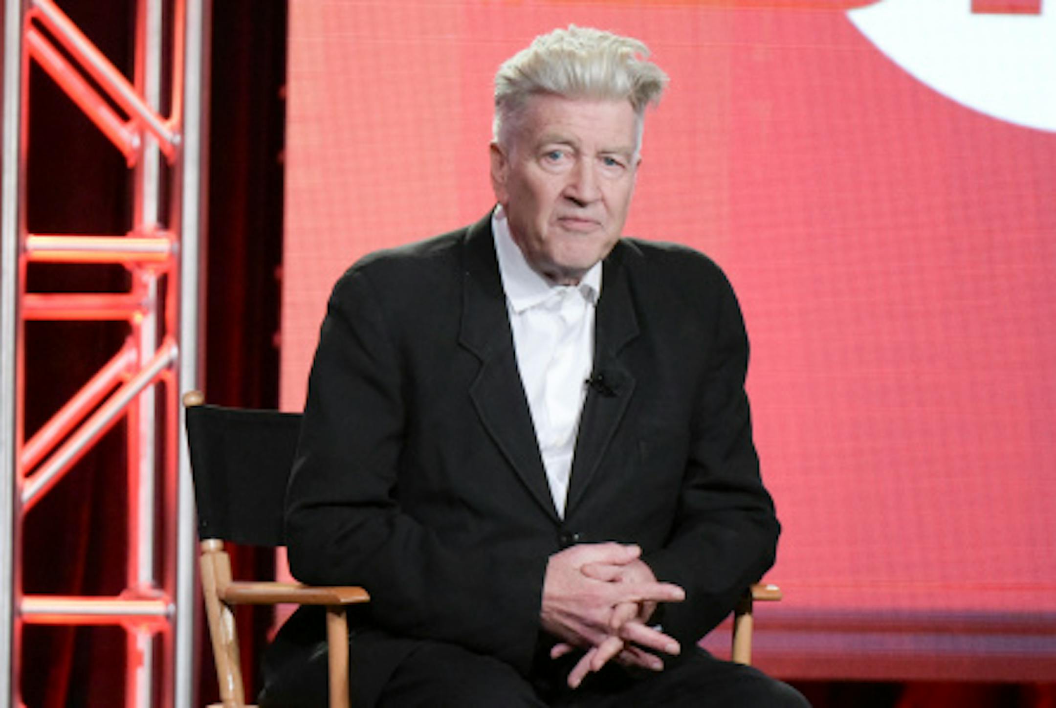 David Lynch attends the "Twin Peaks" panel at the Showtime portion of the 2017 Winter Television Critics Association press tour on Monday, Jan. 9, 2017, in Pasadena, Calif. (Photo by Richard Shotwell/Invision/AP)