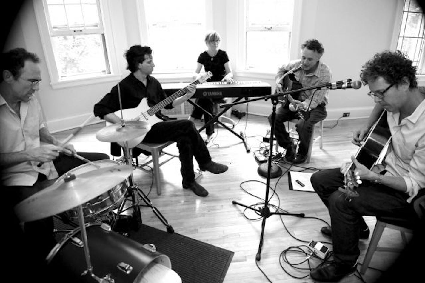 The Jayhawks rehearsing, summer 2010