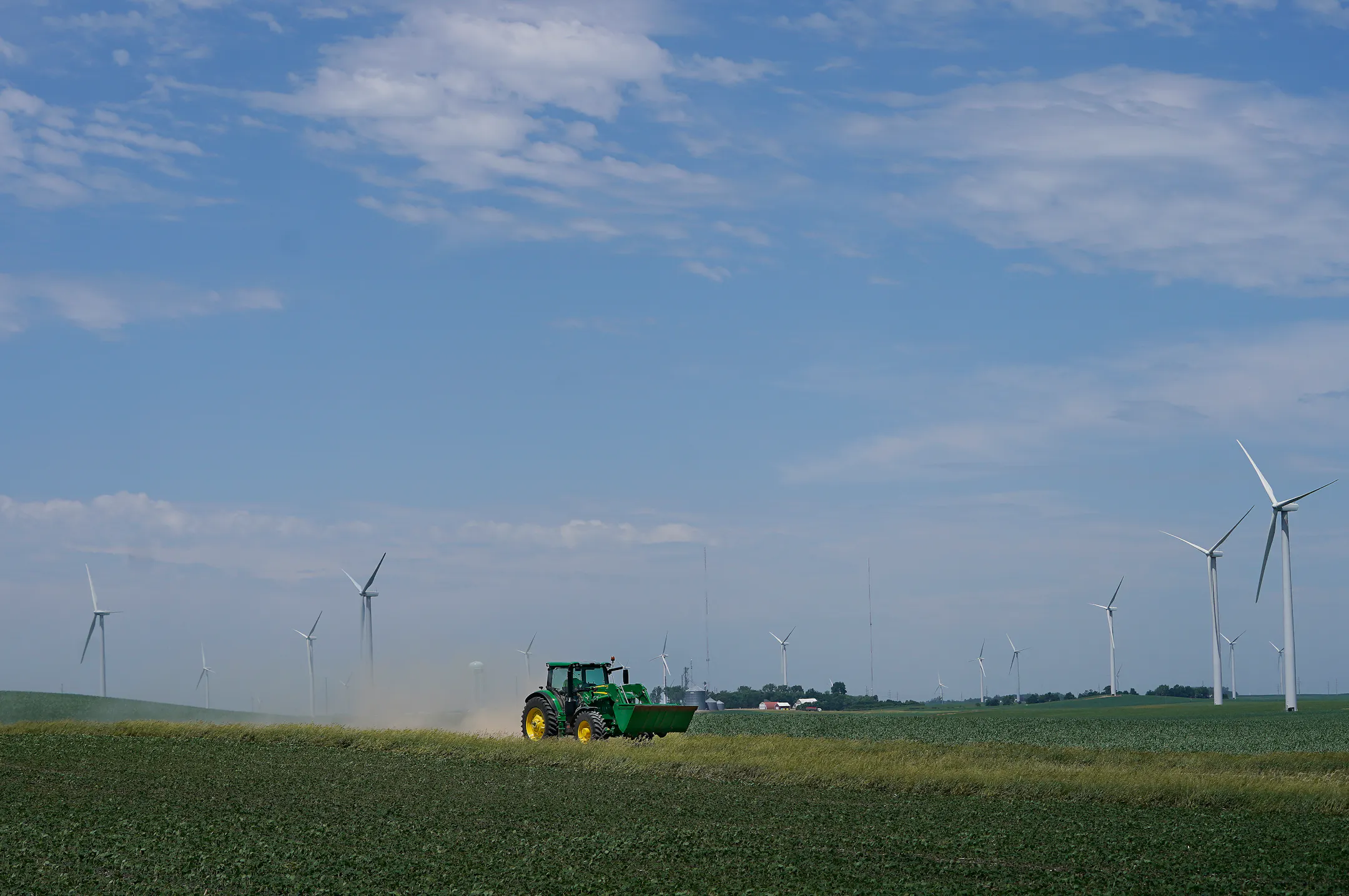 Power line congestion leads to wind turbine shutdowns, denting county ...