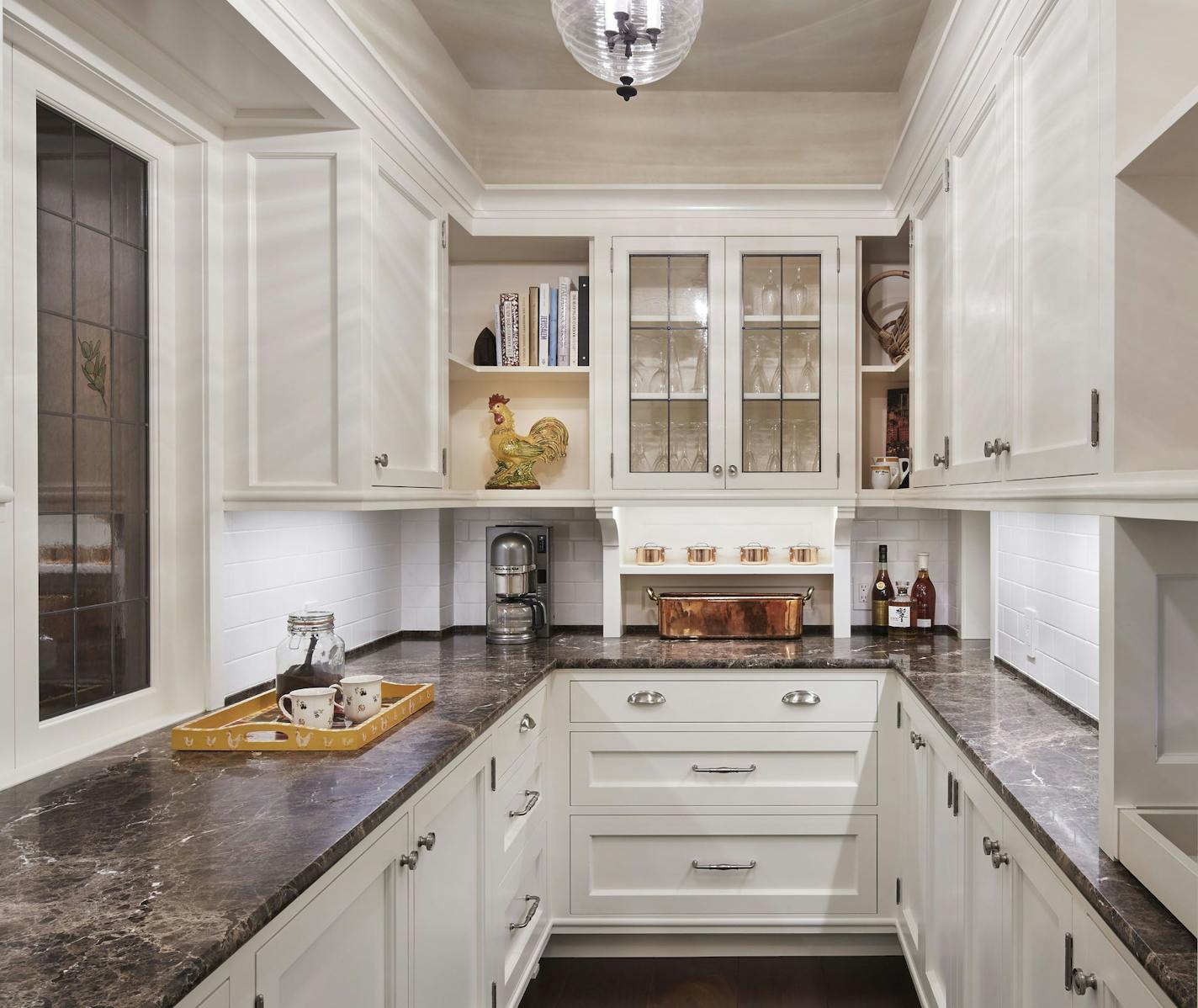 Pantries help contain kitchen clutter and stockpiles of food; this pantry in Minneapolis was designed by architect Dan Nepp, TEA2 Architects.