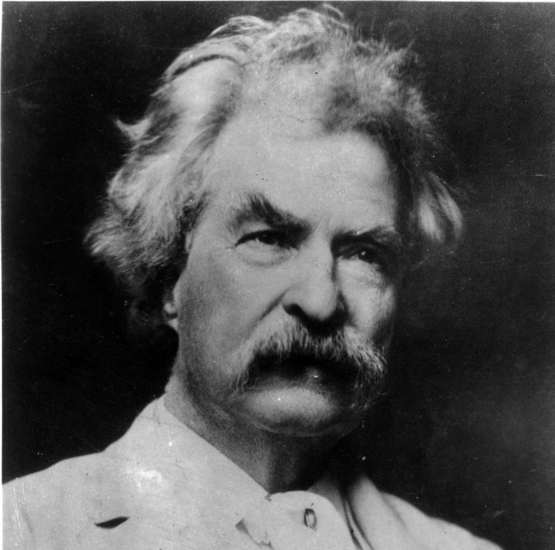 Mark Twain, famous American author. Real name is Samuel L. Clemens. File photo.
