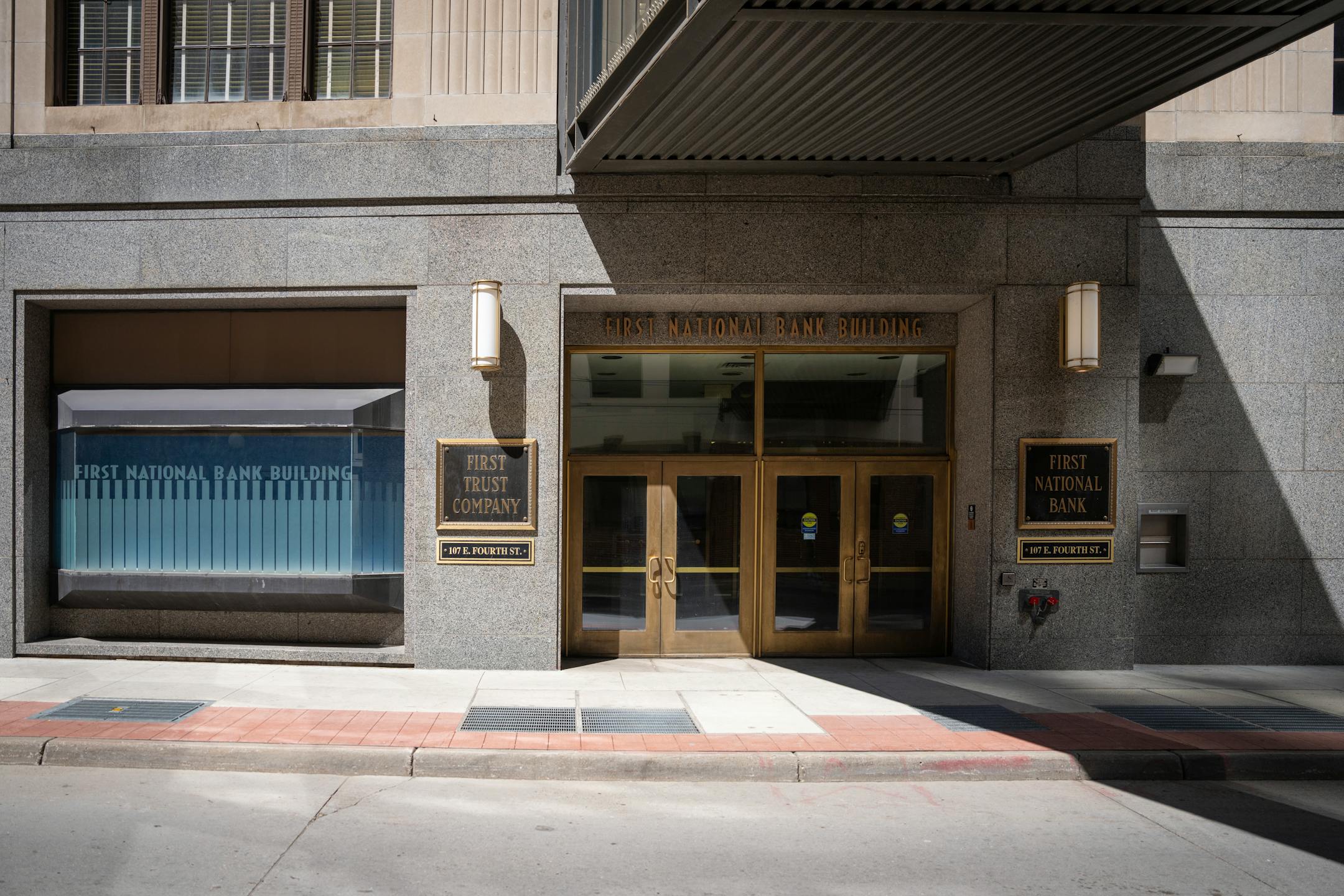 The historic First National Bank Building, the most valuable property in Madison Equities’ portfolio, is half vacant. Crockarell said he planned to convert part of the building into apartments, but the project never happened.