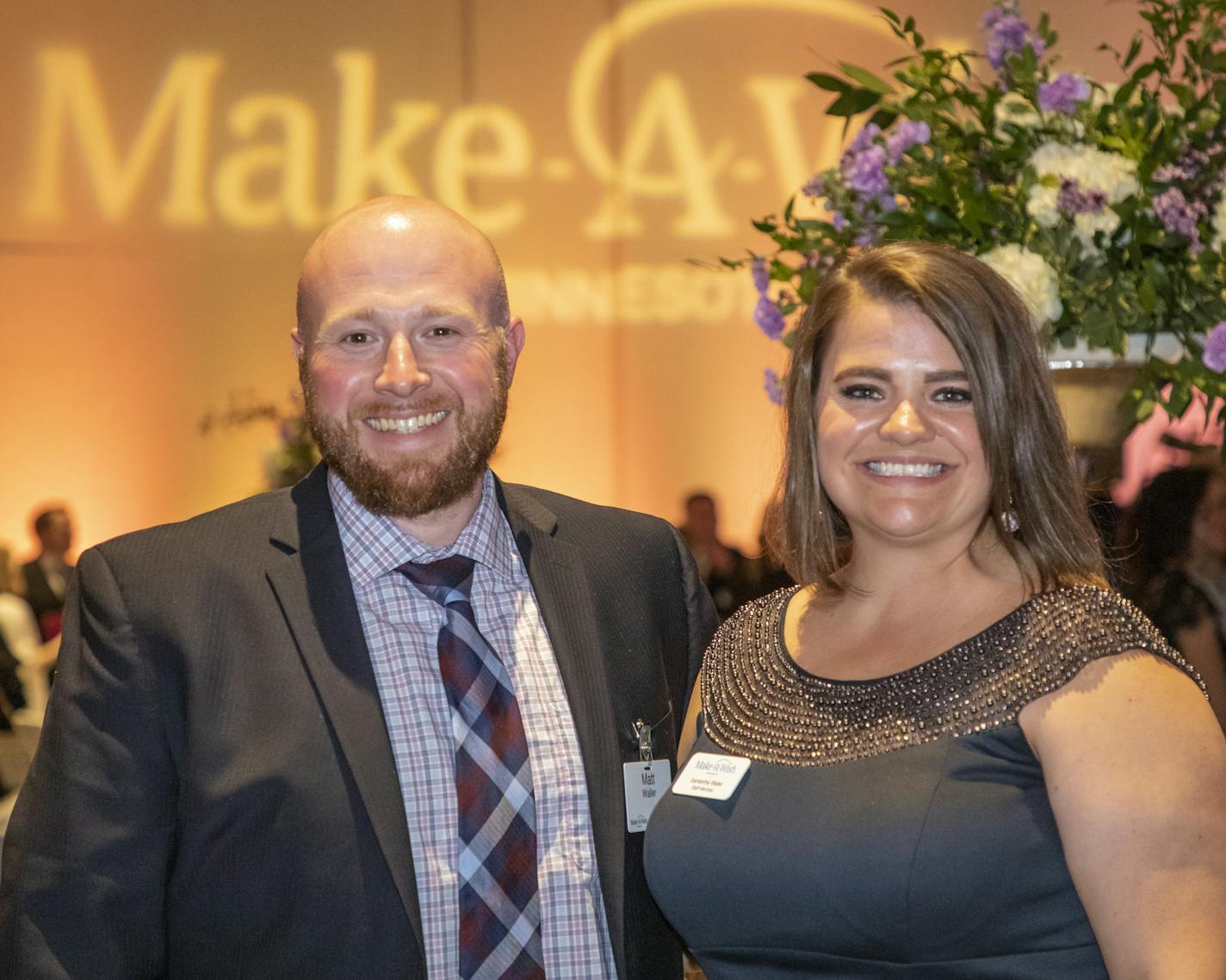 Matthew & Samantha Waller at the 2019 Make A Wish Foundation gala. [ Special to Star Tribune, photo by Matt Blewett, Matte B Photography, matt@mattebphoto.com, Make A Wish Foundation, Minneapolis, May 18, 2019, Minnesota, SAXO 1008522664 FACE063019