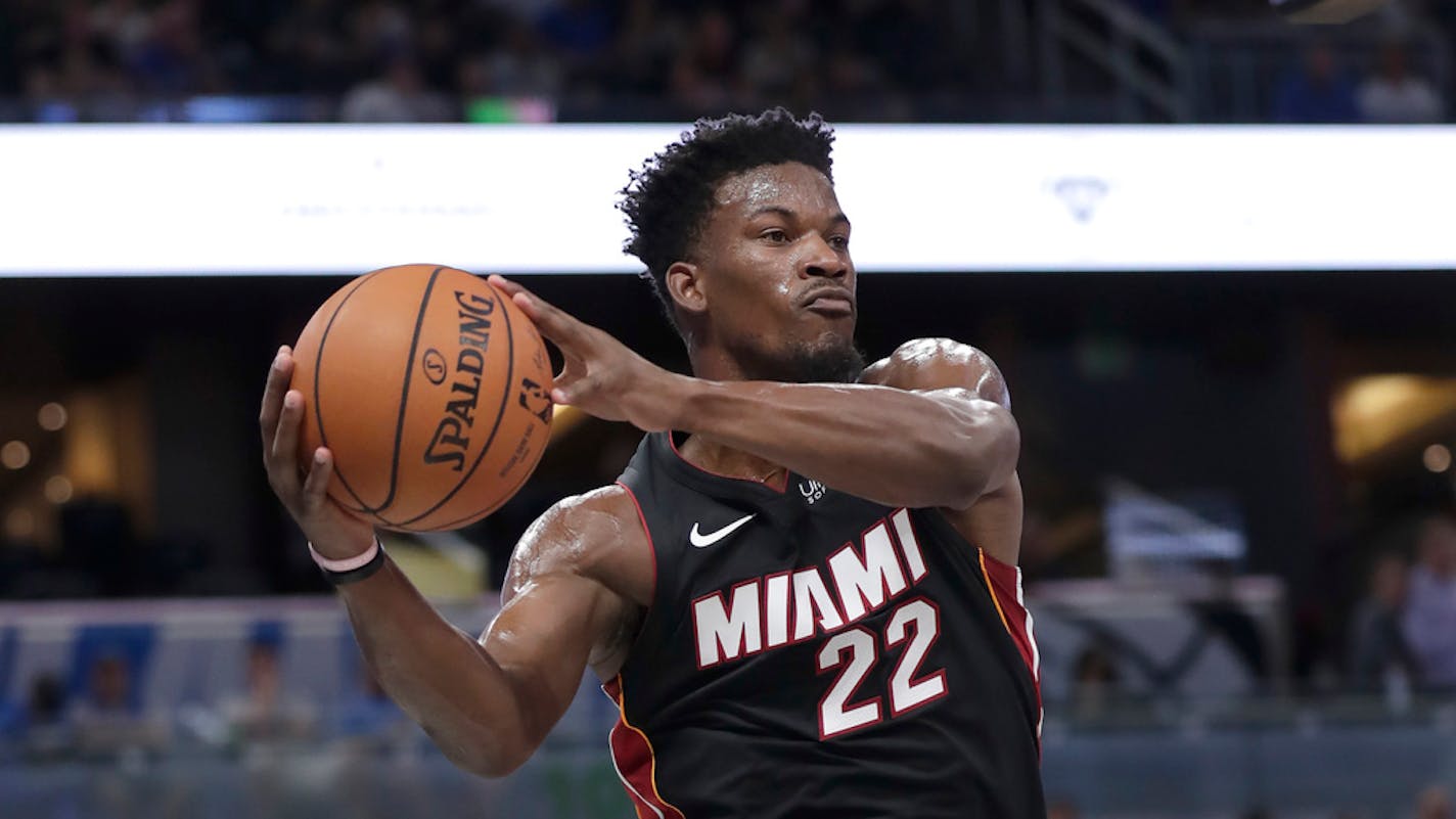 Miami Heat forward Jimmy Butler