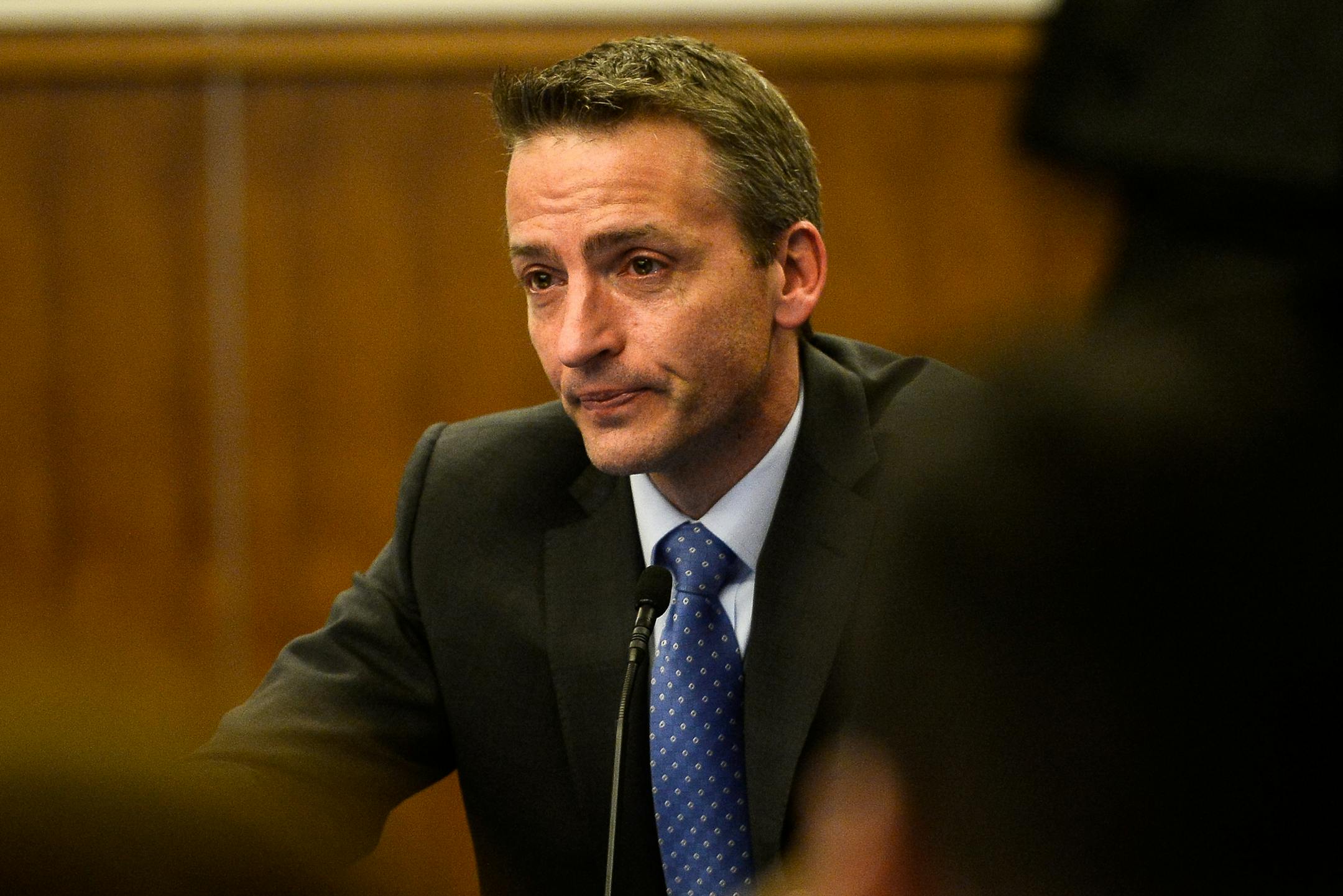 The eyes of Minneapolis Public Schools Superintendent Ed Graff began to well up as he was overcome with emotion while delivering the closing remarks at Wednesday night's meeting. ] AARON LAVINSKY ï aaron.lavinsky@startribune.com Minneapolis principals are frustrated with the board that governs their district. Last week, the board reversed these administrators' layoffs, including ones to school educators of color, after a group of 100 protested at a school board meeting. Now, principals are