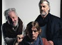 Gary Briggle, left, James Napoleon Stone and Bruce Bohne star in "Rogue Prince: Henry IV Parts I and II," adapted by Briggle from the Shakespeare play
