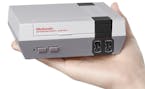 This file image provided by Nintendo shows the Nintendo Entertainment System Classic Edition.