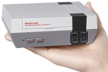 This file image provided by Nintendo shows the Nintendo Entertainment System Classic Edition.