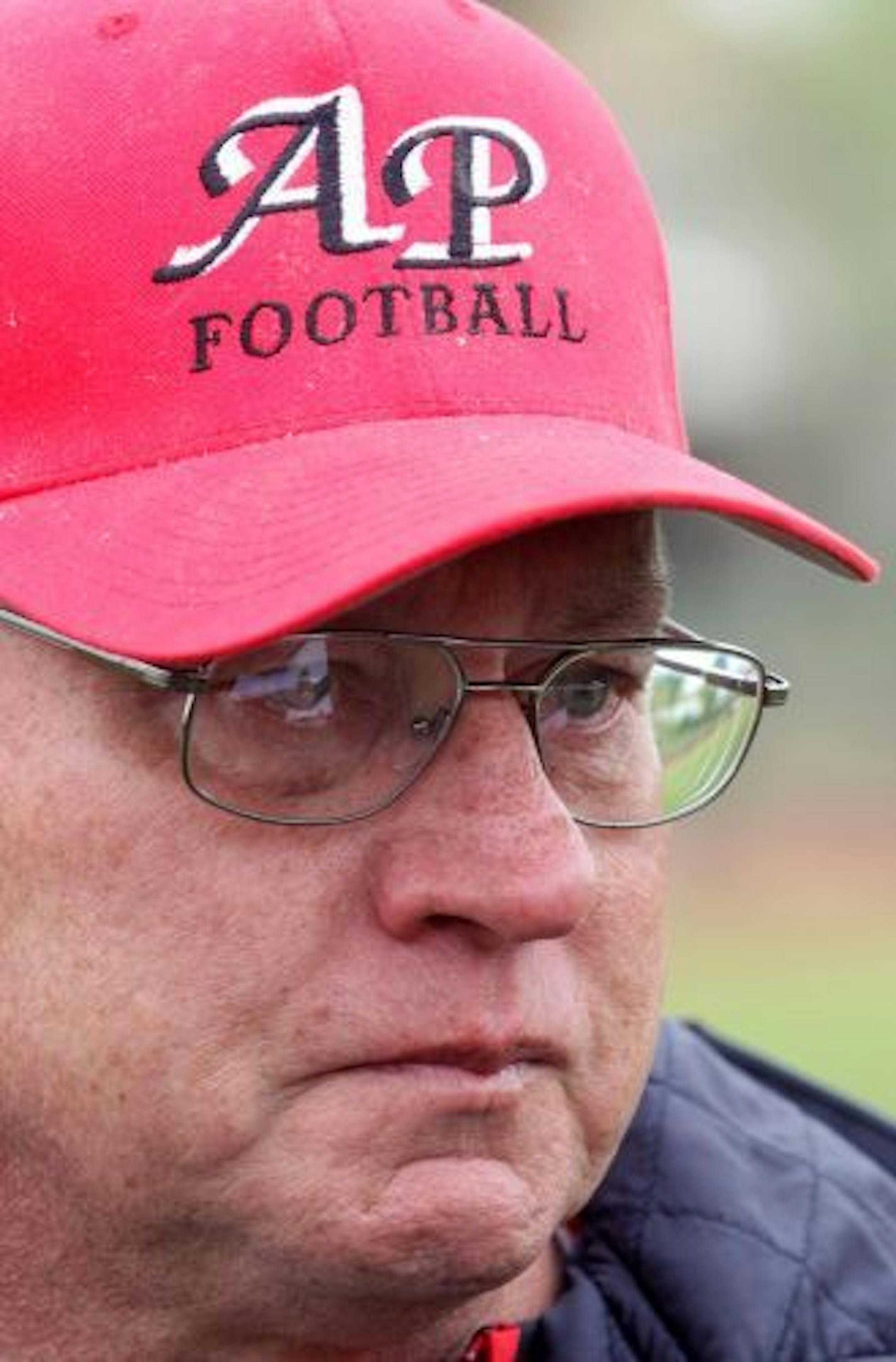 This undated photo shows Aplington-Parkersburg High School athletic director Ed Thomas. Aplington-Parkersburg High School officials said Wednesday, June 24, 2009 that Thomas has died after being shot in the school's weight room.