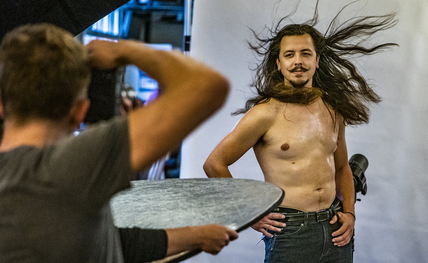 .] A behind-the-scenes look at the making of Travail's 6th annual Sexy Chef Calendar features restaurant owners and staff dressed as members of the Spice Girls and Stranger Things, as well as partial nudity and plenty of baby oil. RICHARD TSONG-TAATARII &#xa5; richard.tsong-taatarii@startribune.com