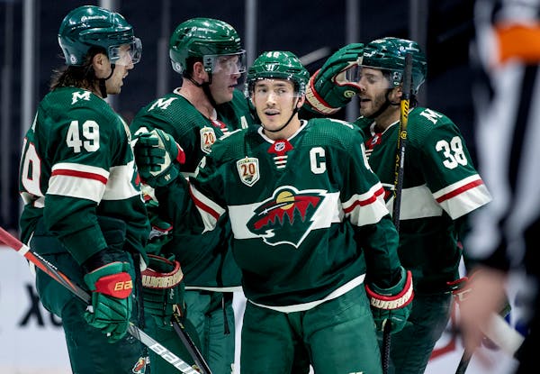 Jared Spurgeon returned to the Wild lineup on Thursday night.