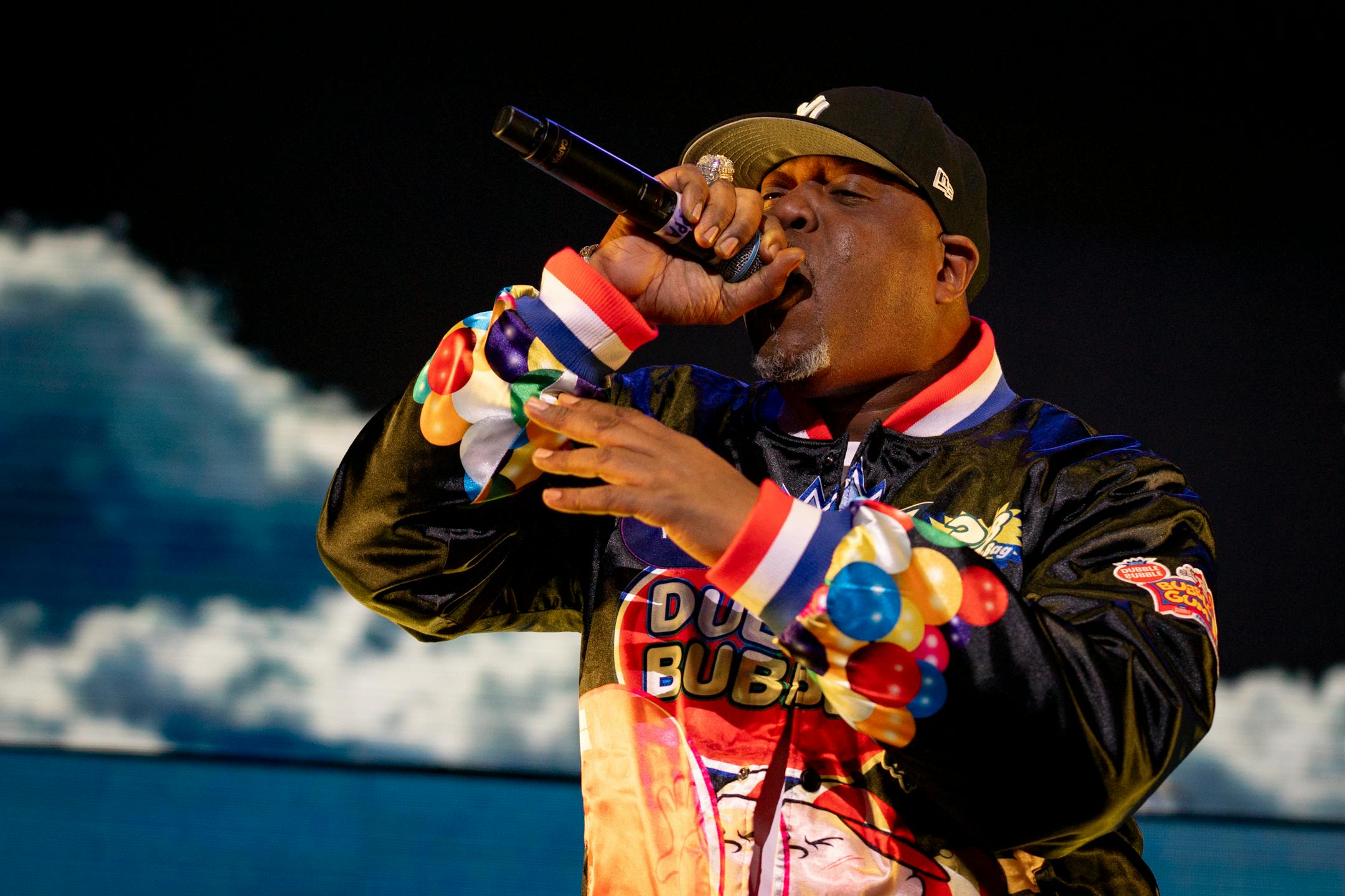 Wu-Tang Clan's Cappadonna performs during the group's New York State of Mind Tour.