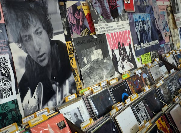 Can you smell the vinyl in this photo from Treehouse Records? The Lyndale Avenue store is one of more than a dozen stocking up for Saturday's Record S