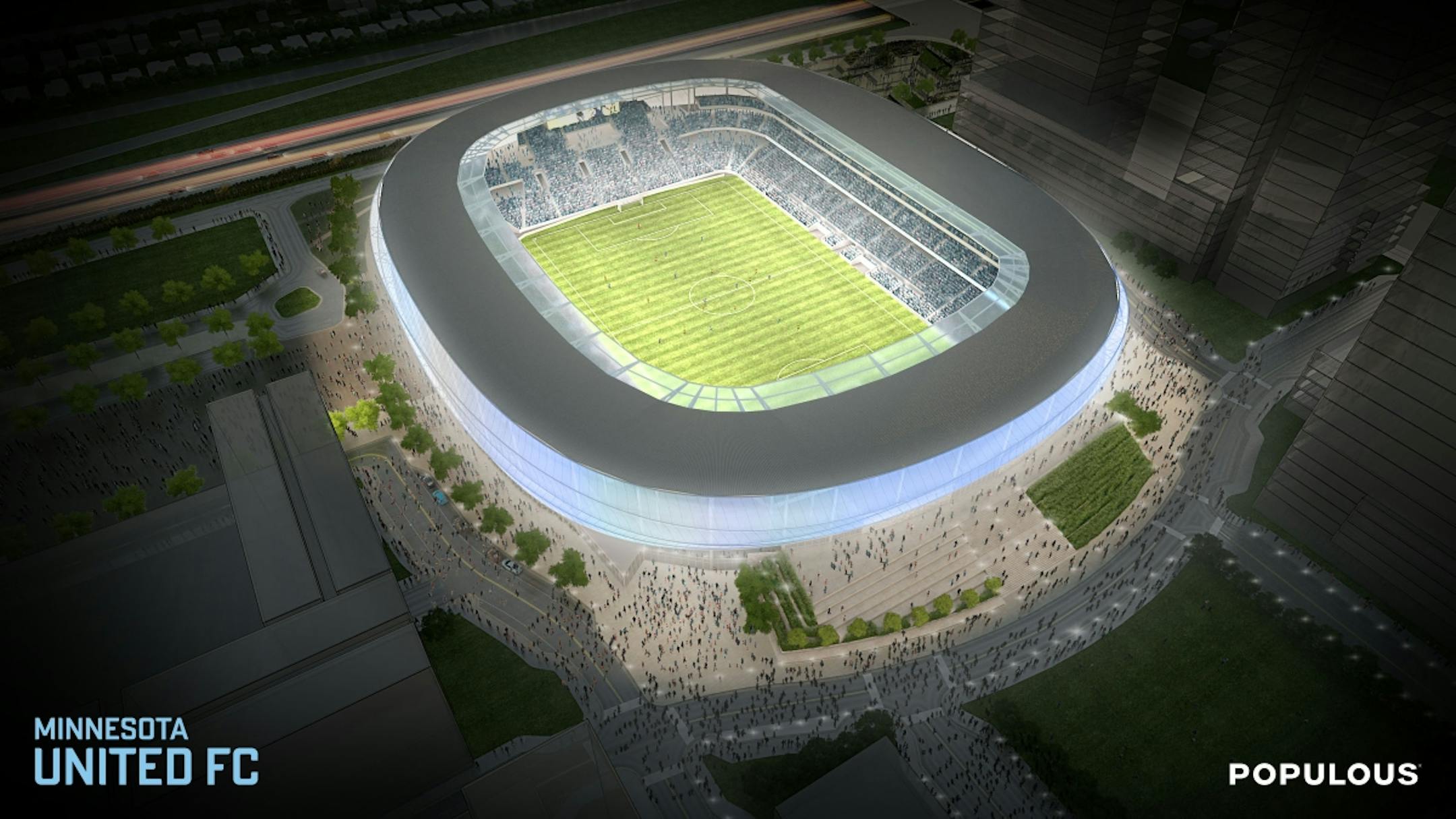Renderings for the new home of Major League Soccer (MLS) in Minnesota were unveiled Wednesday.