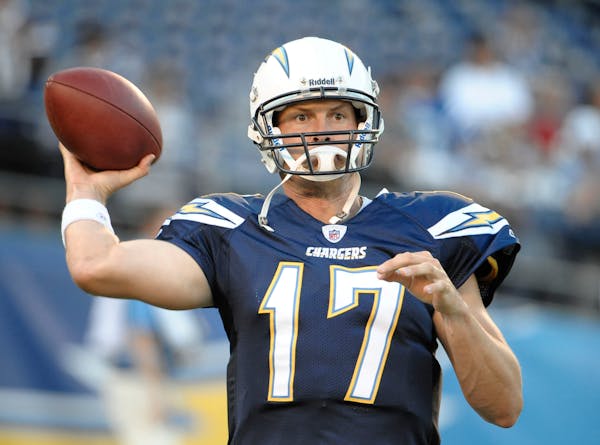 Chargers quarterback Philip Rivers led the NFL with 4,710 passing yards last year and was fifth with 30 touchdown passes.