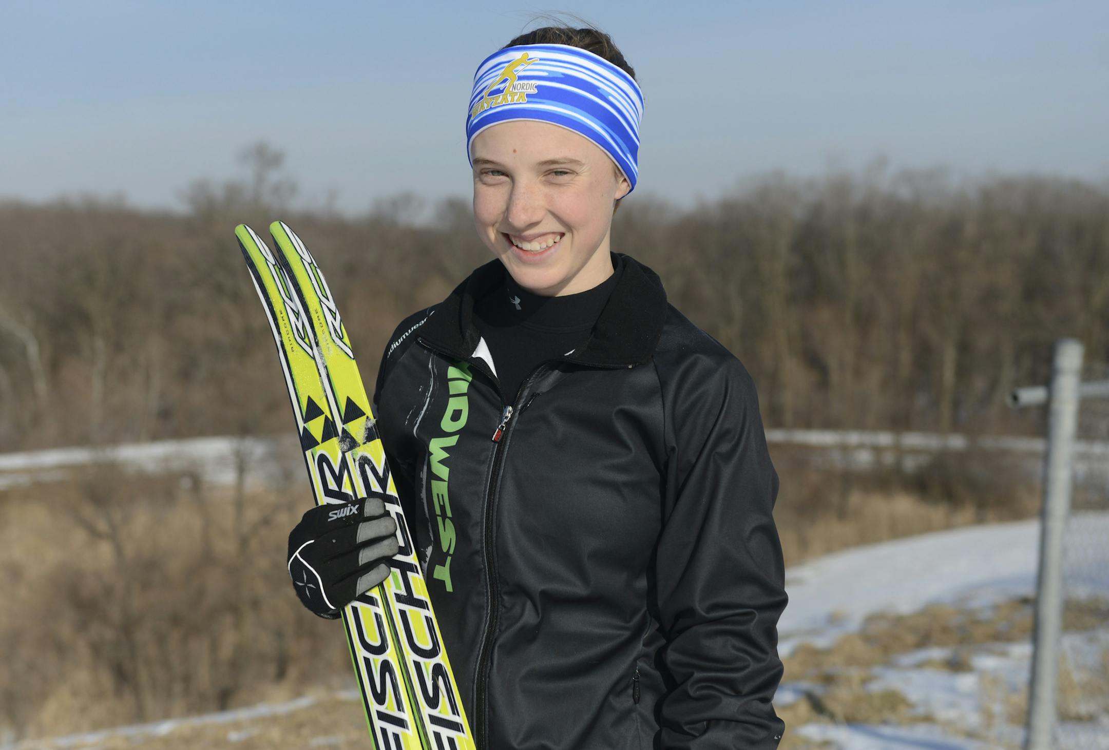 French has competed on numerous state championship teams; now a senior, she will get one more chance at an individual state title. (Bridget Bennett, Star Tribune)