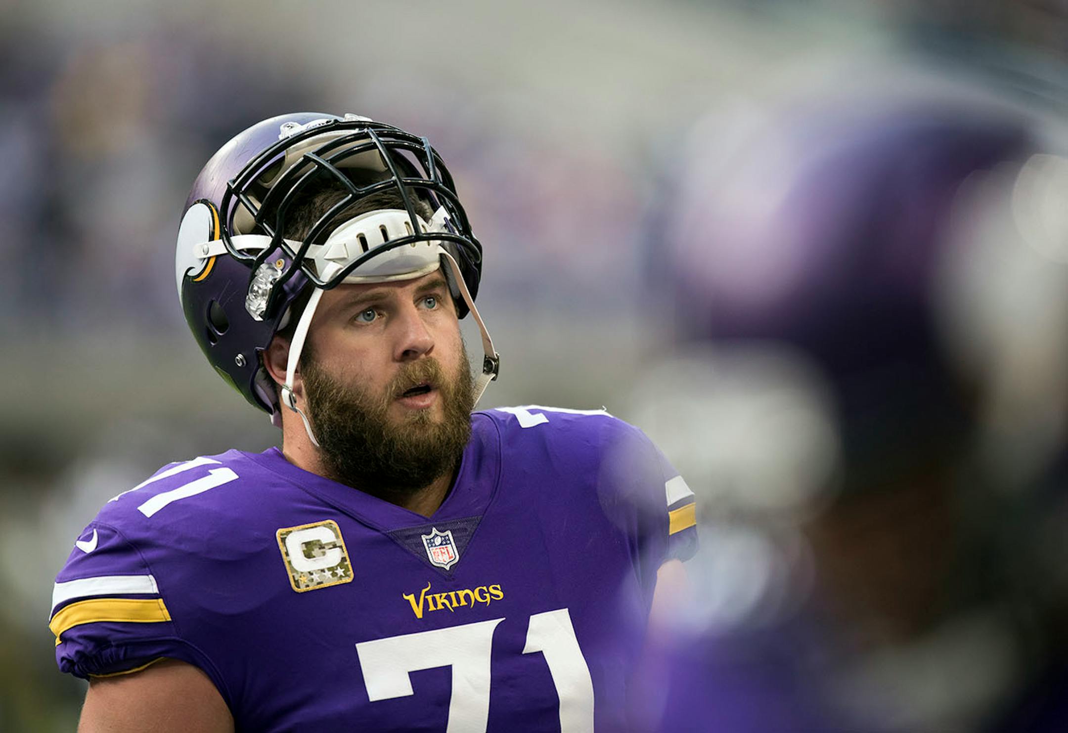 Vikings Tackle Riley Reiff.