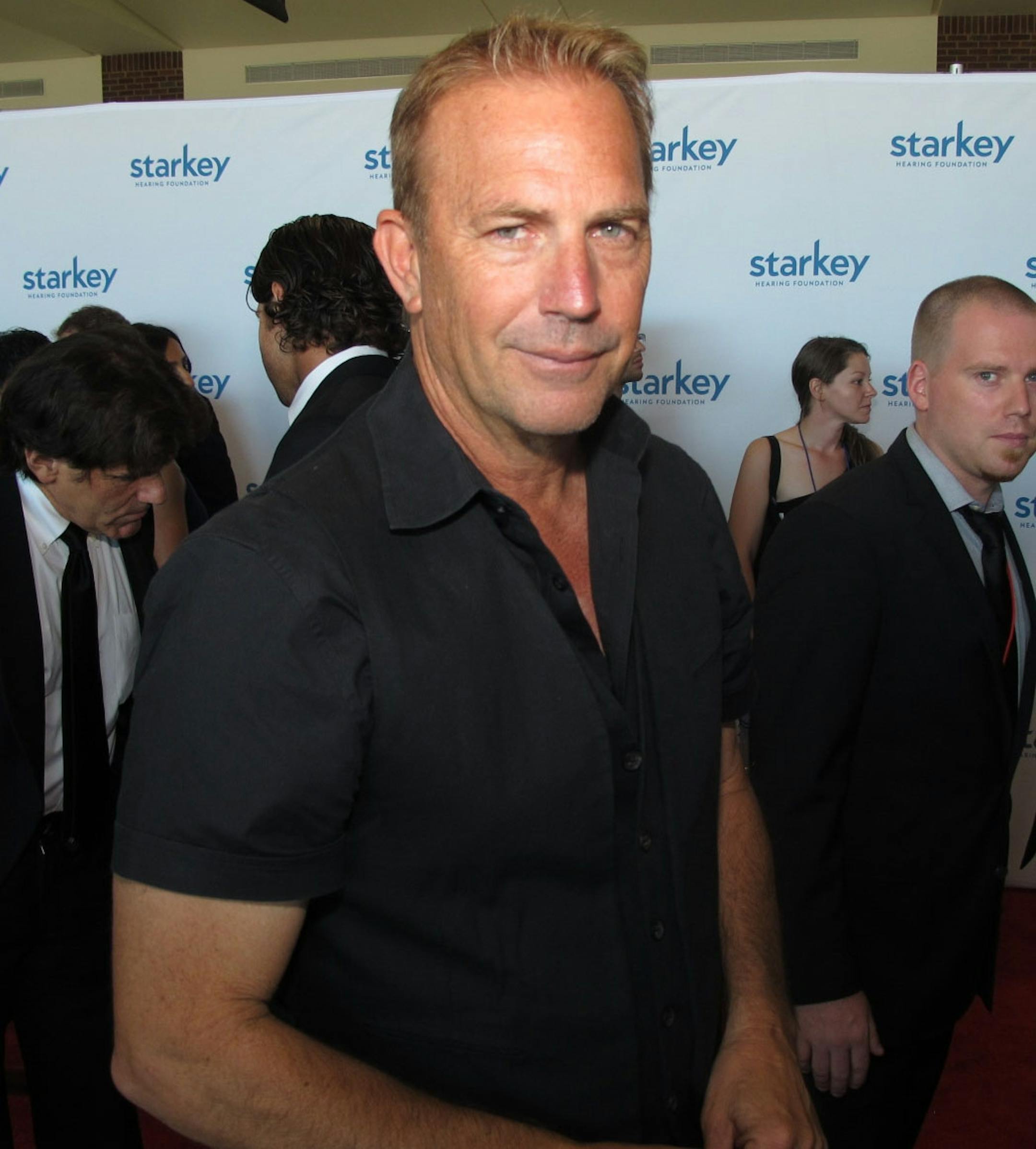 Sara Glassman, sglassman@startribune.com Kevin Costner at Starkey Hearing Foundation's So the World May Hear Gala at RiverCentre in St. Paul.