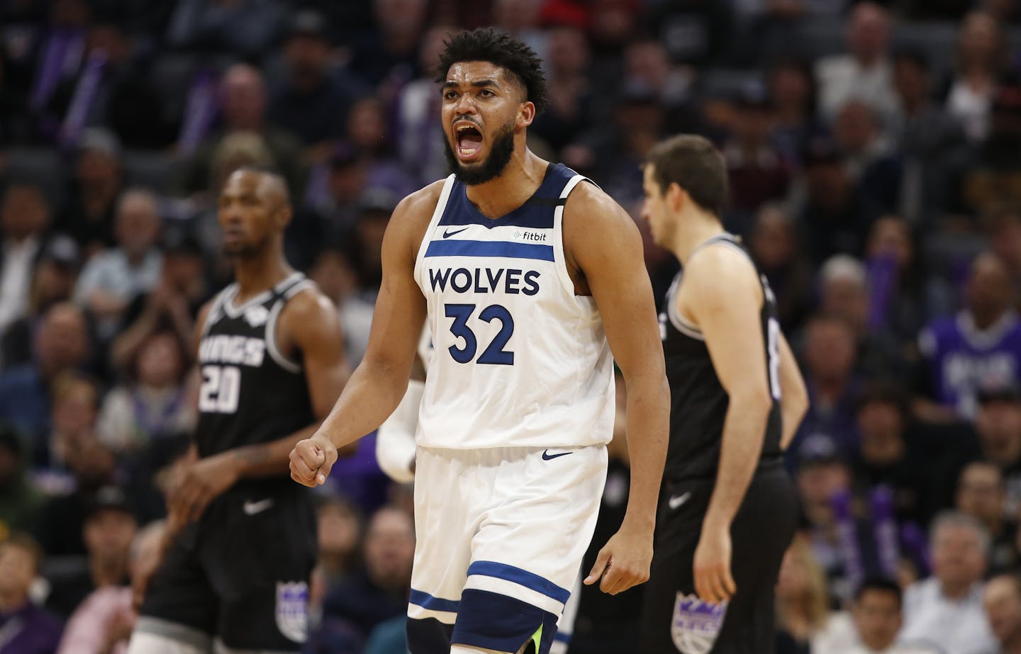 Minnesota Timberwolves center Karl-Anthony Towns