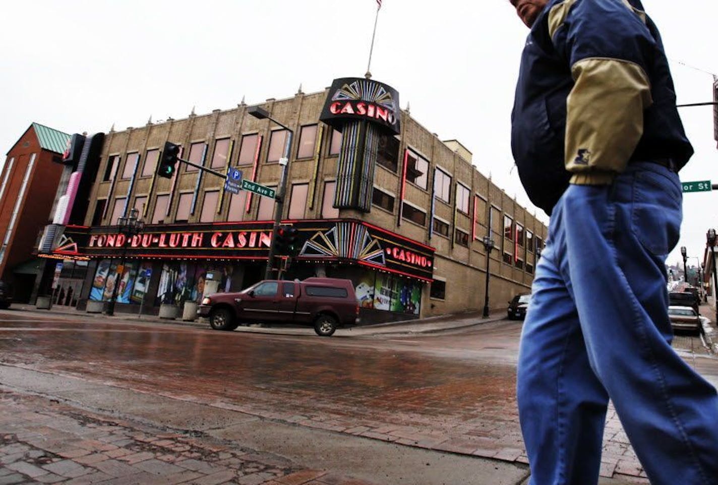 The Fond du Luth Casino in downtown Duluth.