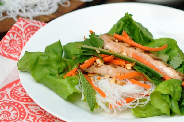 Meredith Deeds, Special to the Star Tribune Asian Pork Lettuce Wraps for Healthy Family