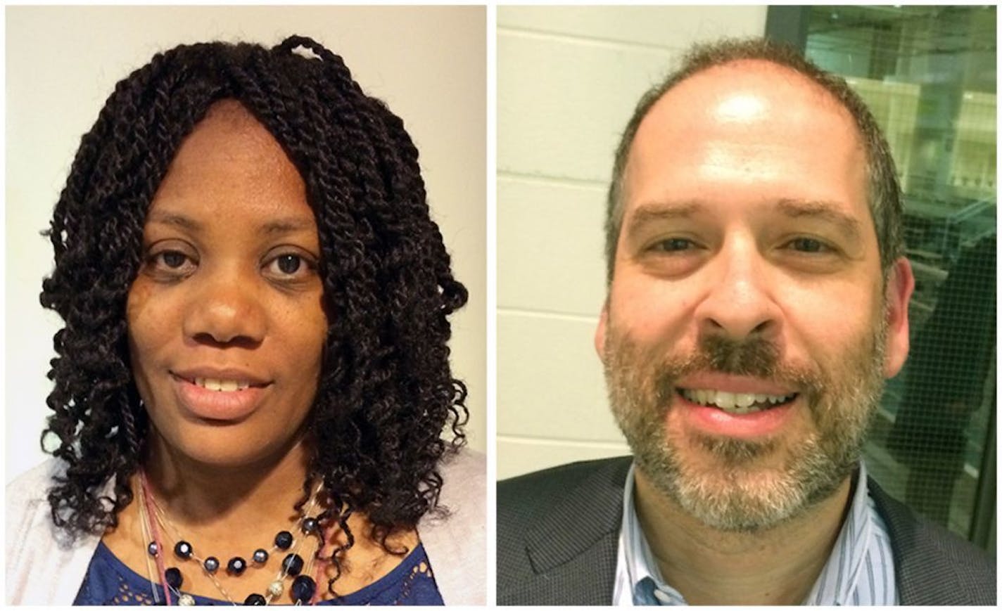 St. Paul school board incumbents Zuki Ellis, left,and Steve Marchese secured DFL Party endorsements Sunday for re-election bids this fall.