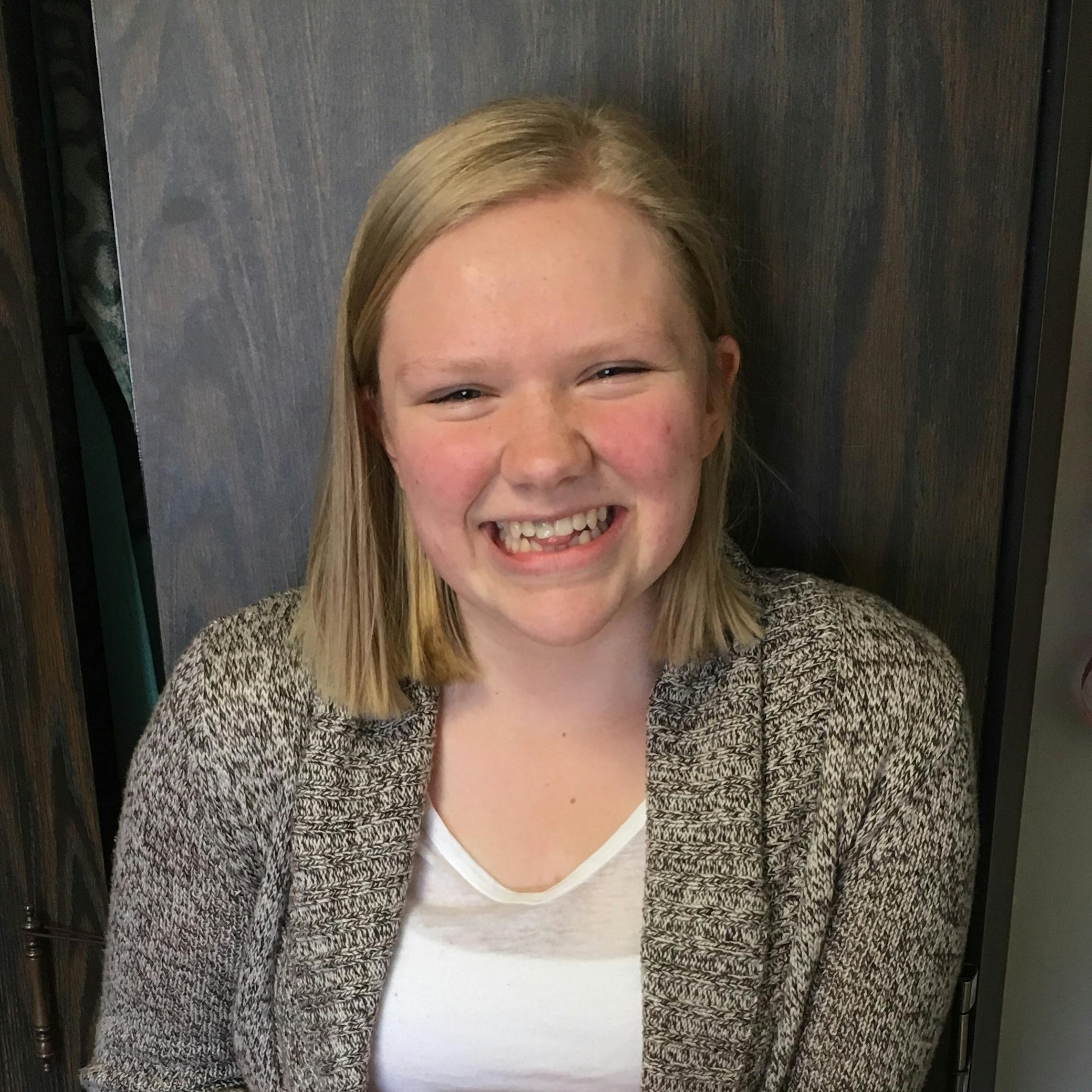 Catherine Fensom, who will be a junior this fall at St. Catherine University, worked on a project with two classmates about St. Paul police and the deaf and hard-of-hearing comunity that led to real policy changes.