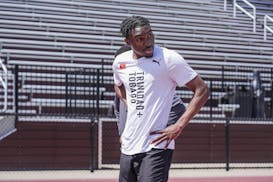 Gophers sprinter Devin Augustine has been rewarded with an Olympic berth for Trinidad & Tobago in the 100 meters.