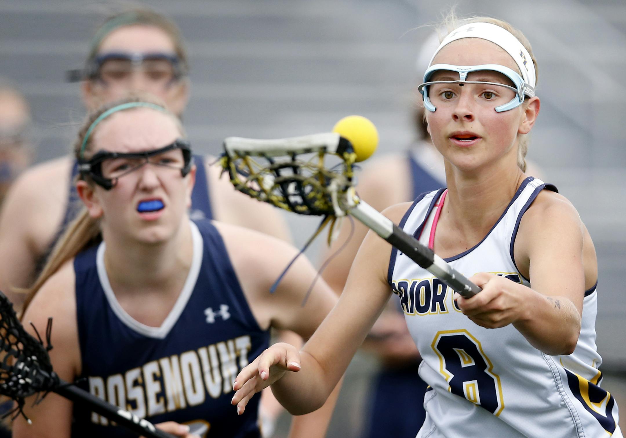 Aleah Fjelstad of Prior Lake has sparked the No. 2-seeded Lakers, one of four teams with a 15-1 record heading into the girls' lacrosse state tournament.