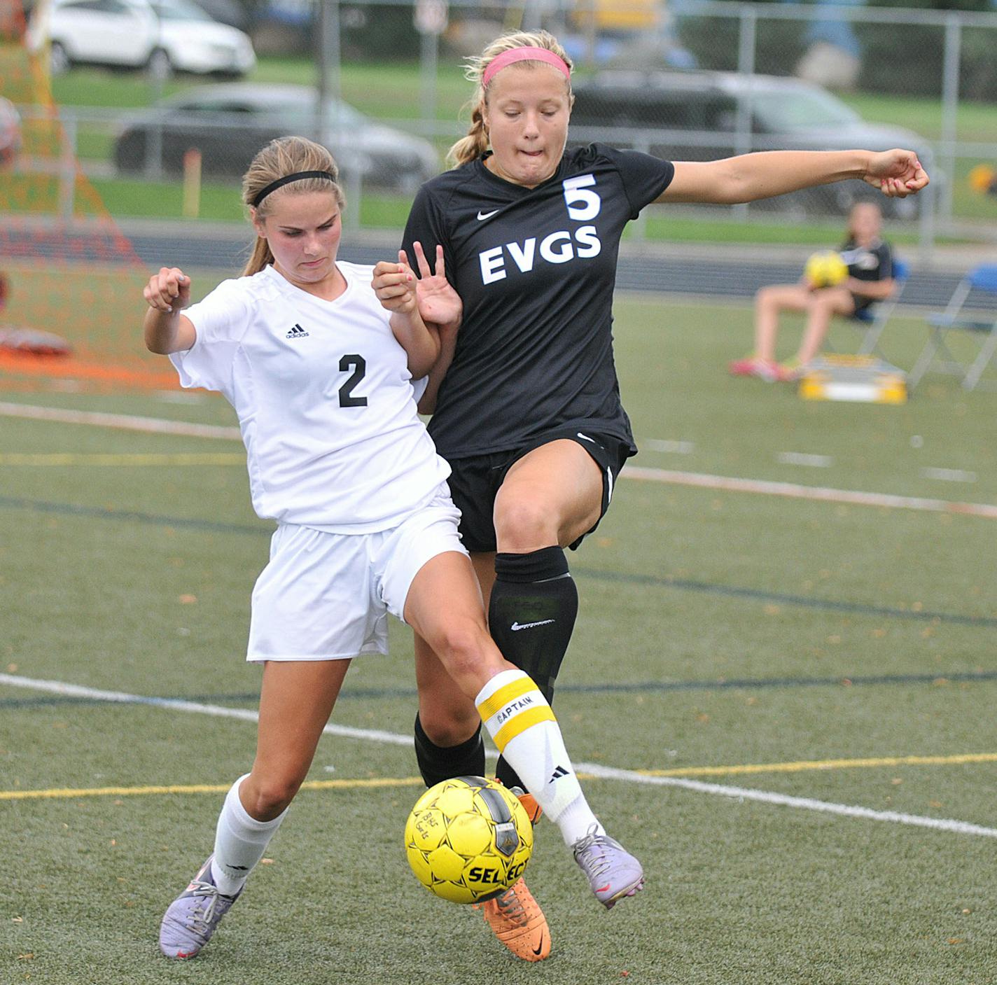 Eastview's Christina Barry, 5, will play college soccer for Vermont.