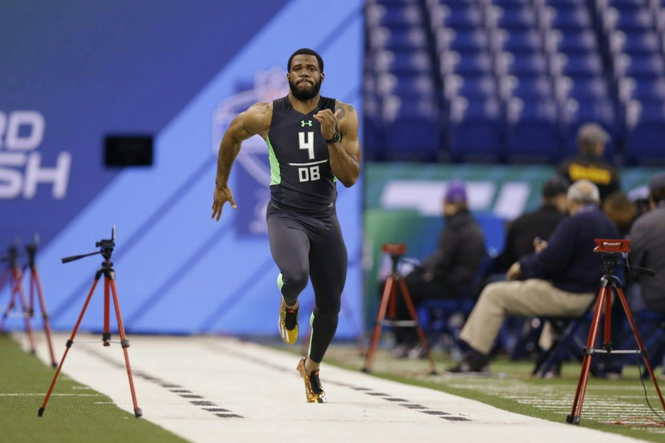 Minnesota defensive back Briean Boddy-Calhoun has worked out for the Vikings in addition to appearing at the NFL combine.