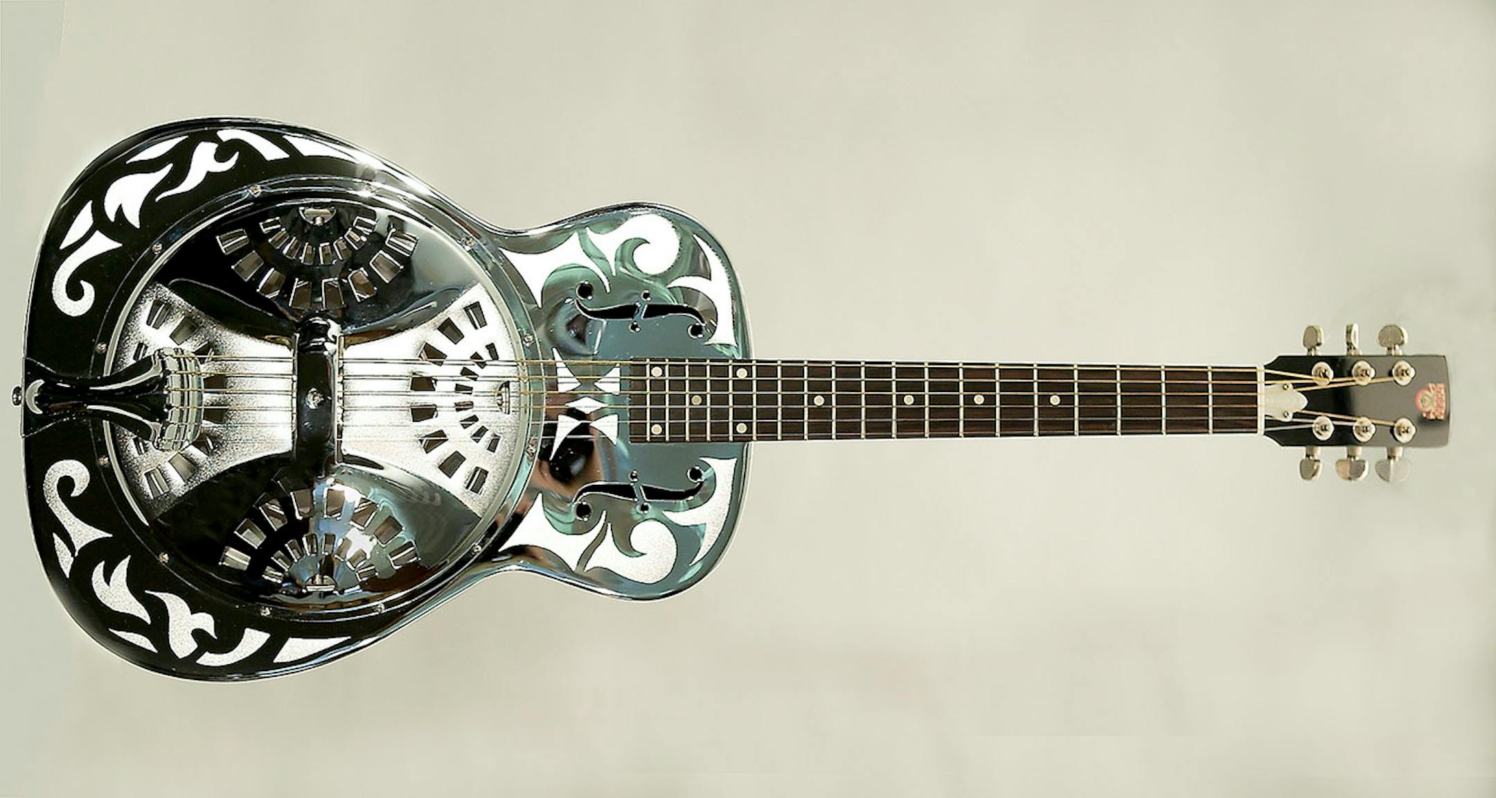 A Dobro Brothers resonator guitar.