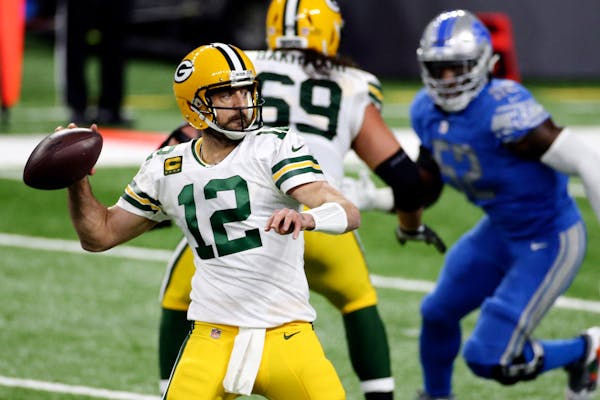 Quarterback Aaron Rodgers and the Packers have won the NFC North 11 times in its existence.