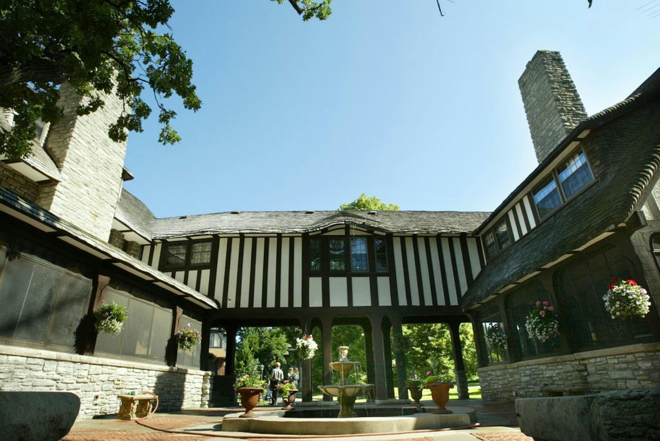 The other half of the double house is visible at left.