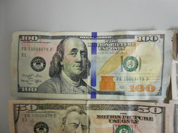 Examples of the fake currency making the rounds in Grand Forks and Duluth.