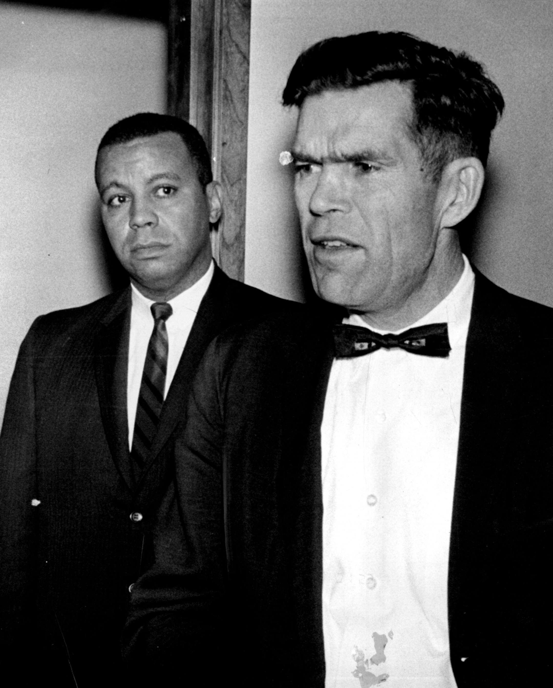 November 5, 1963 Following is a partial text of Ramsey County Atty. William Randall's opening statement for the prosecution Monday in the T. Eugene Thompson murder trial. A jury having been duly impanelled and sworn, the following proceedings were had on Nov. 4, 1963, commencing at 9:30 o'clock a.m. THE COURT: Mr. Randall, you may proceed with the state's case in chief. November 4, 1963 June 1, 1966 September 12, 1966 Dwight Miller, Minneapolis Star Tribune