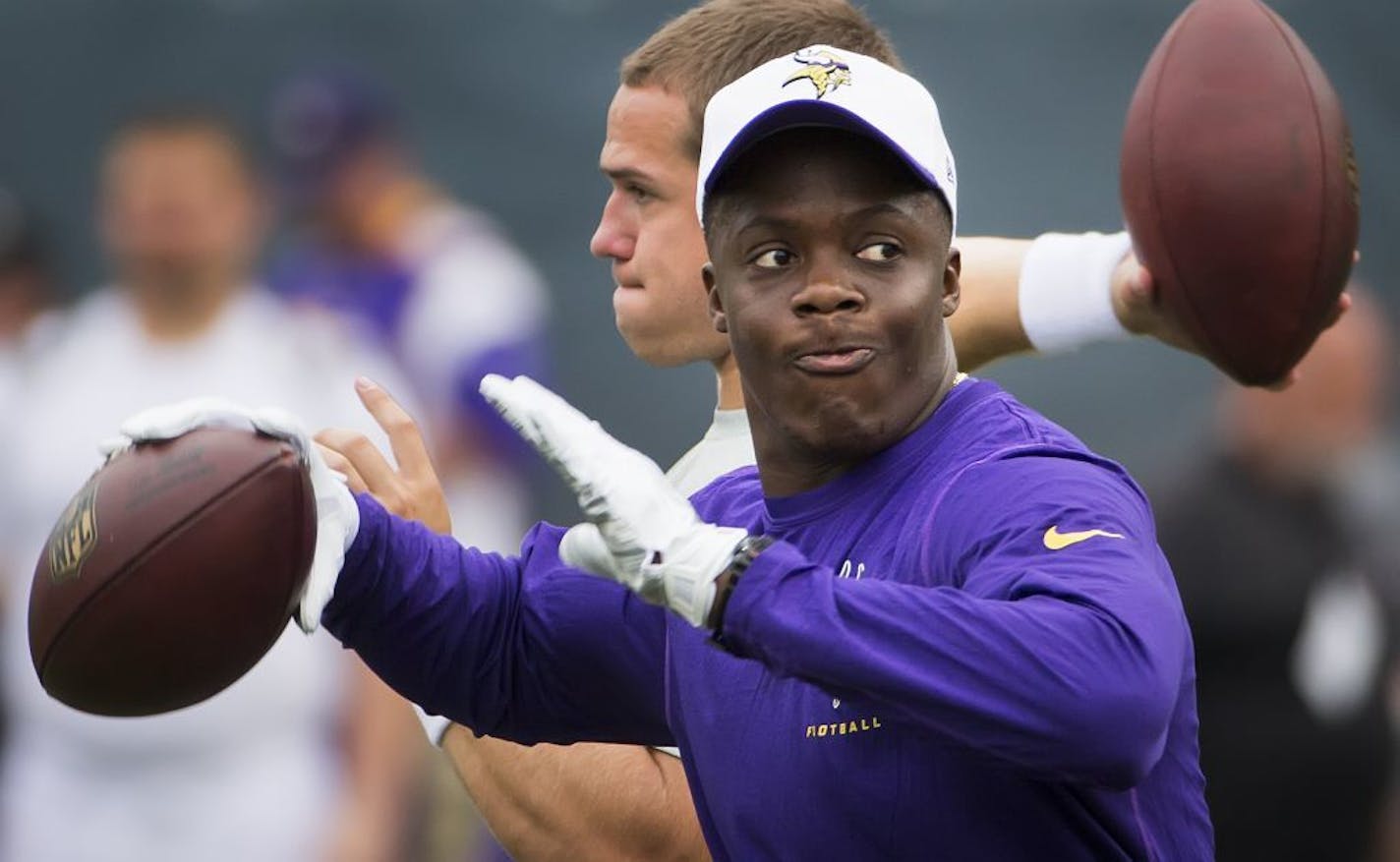 Vikings quarterback Teddy Bridgewater