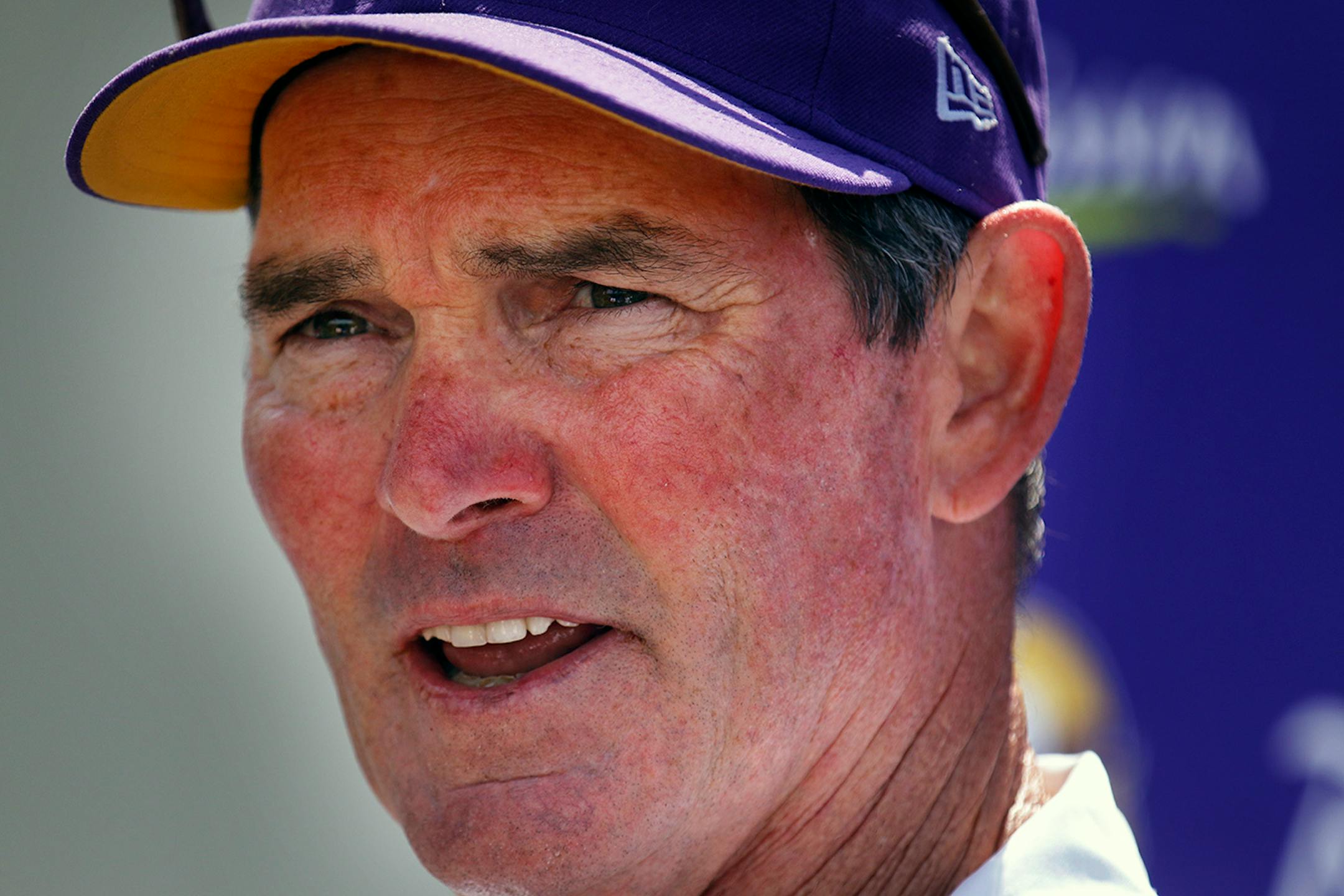 Minnesota Vikings head coach Mike Zimmer