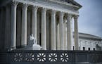 The U.S. Supreme Court in Washington, Feb. 8, 2024. Social media companies are bracing for Supreme Court arguments on Monday, Feb. 26, that could fund