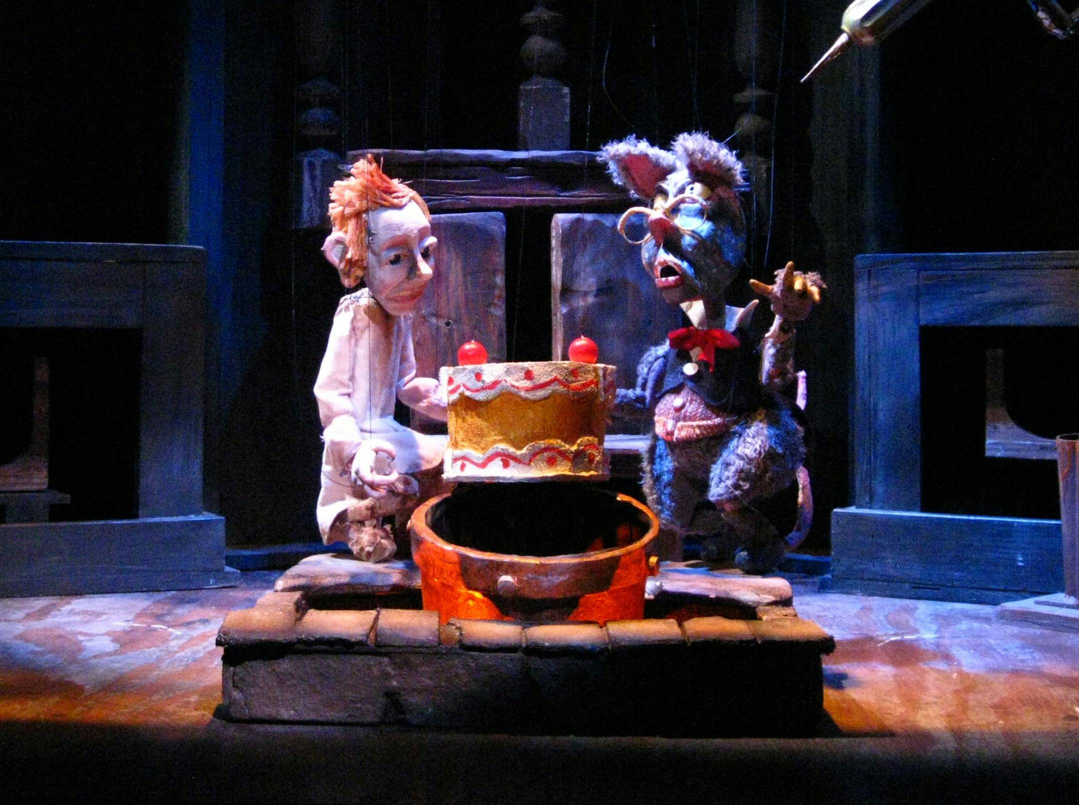 "The Sorcerer's Apprentice" at Open Eye Figure Theatre. Provided photo