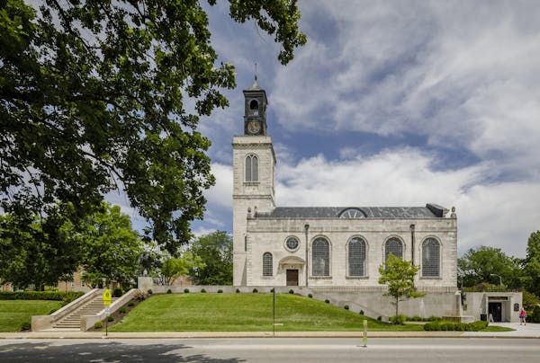 The National Churchill Museum in Fulton, Mo., was reconstructed from the WWII ruins of London’s Church of St. Mary Aldermanbury.