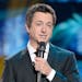 TV personality Brian Dunkleman speaks onstage during FOX's "American Idol" Finale For The Farewell Season at Dolby Theatre on April 7, 2016 in Hollywo