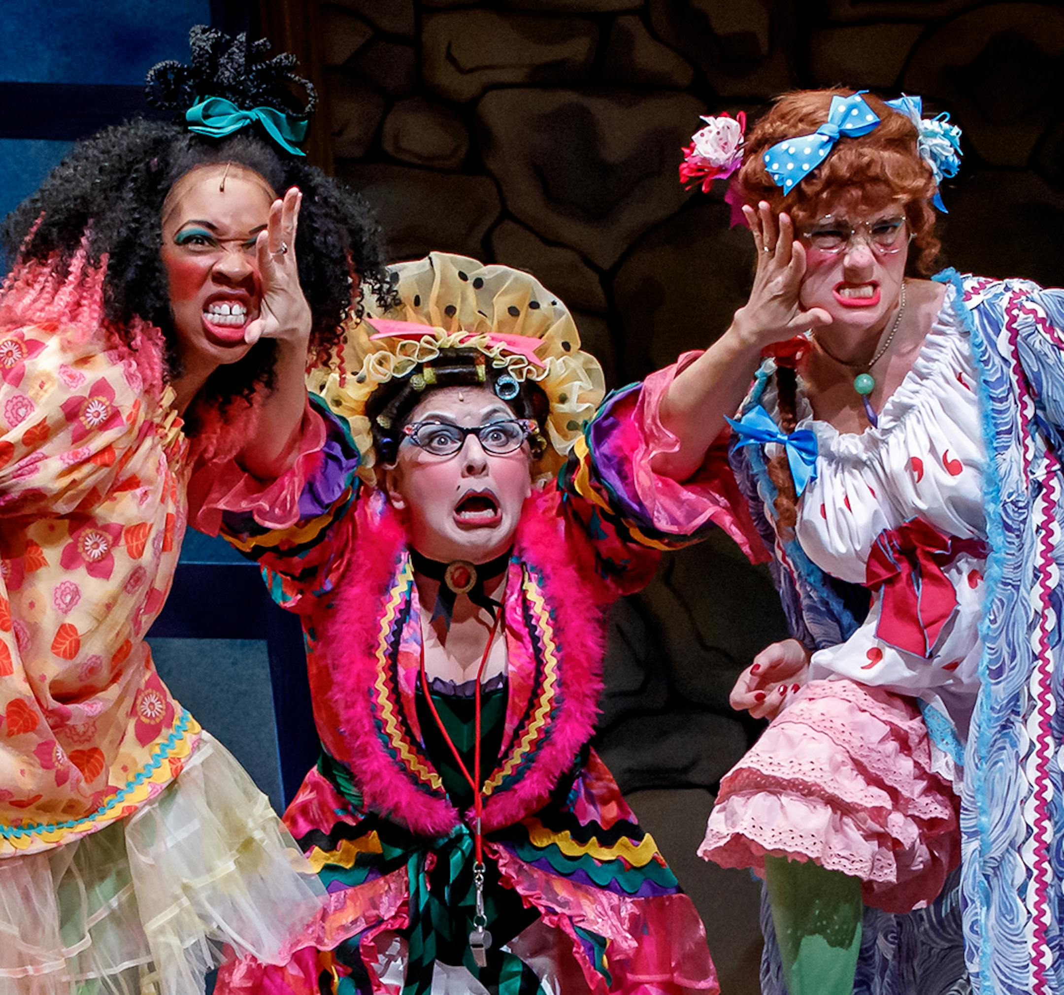 Ashawnti Sakina Ford, Autumn Ness, Kimberly Richardson in Cinderella | Photo by David Rubene Photography