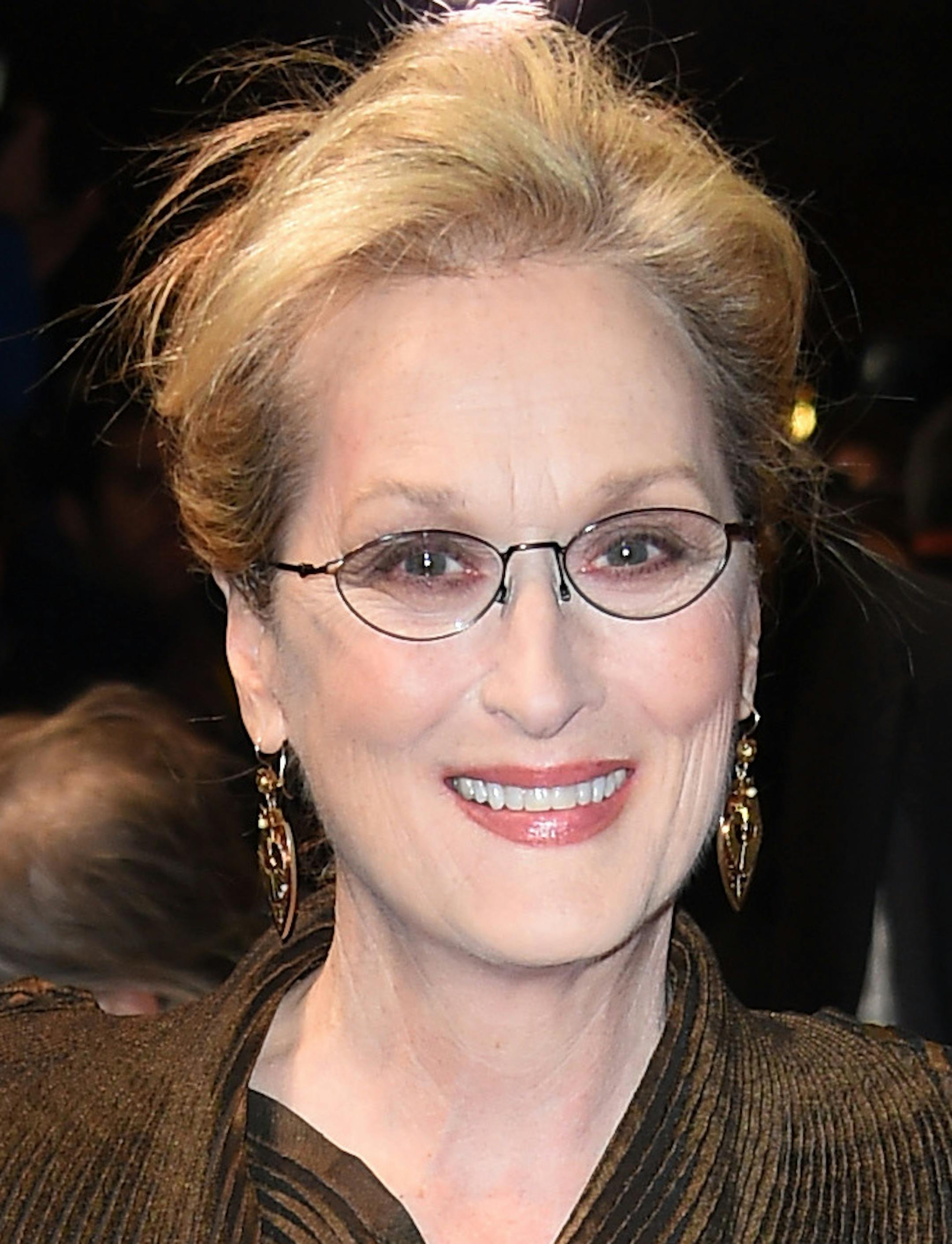 Actress Meryl Streep arrives for the premiere of Into The Woods at a central London venue, London, Wednesday, Jan. 7, 2015. (Photo by Jonathan Short/Invision/AP)