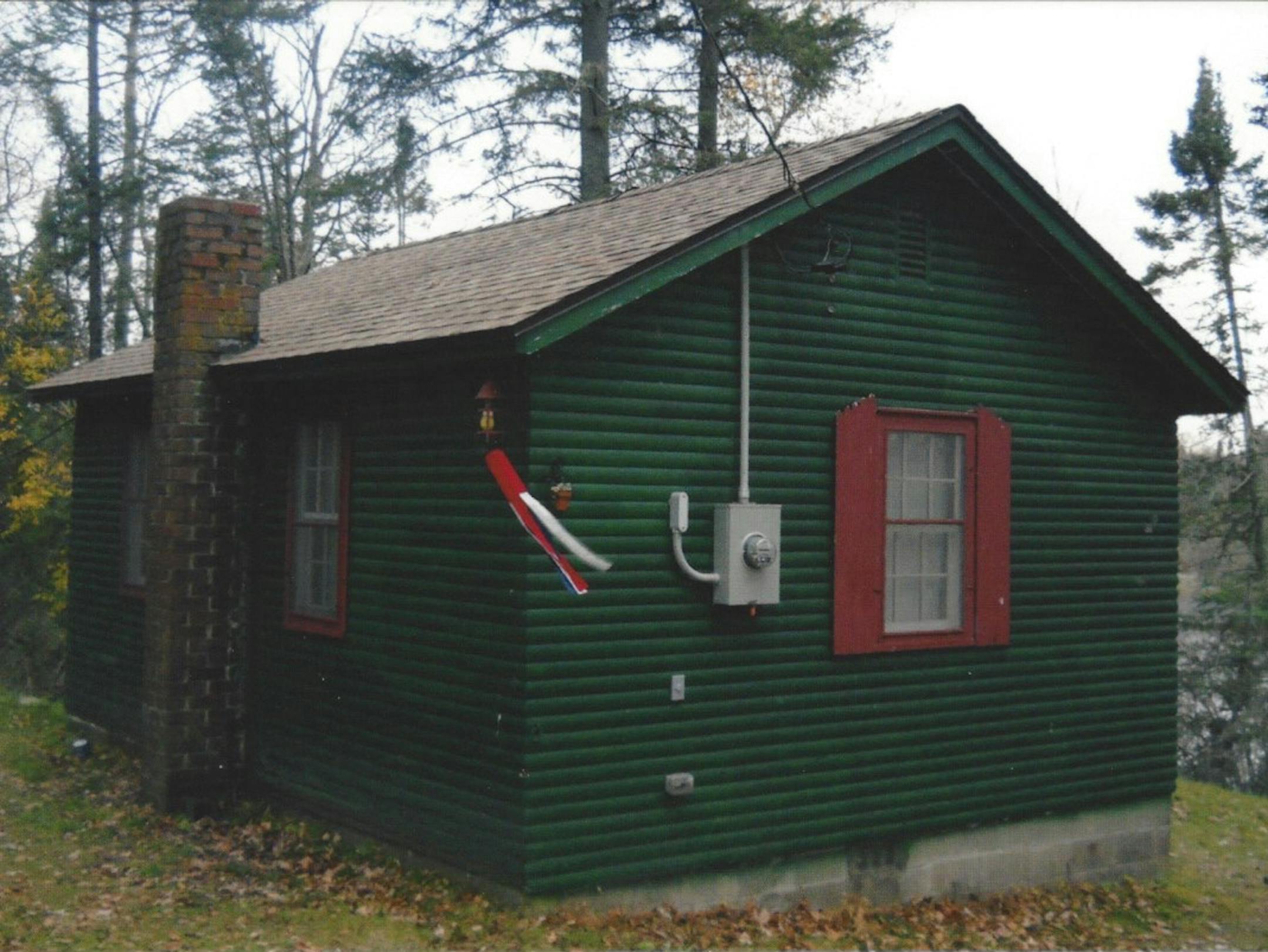 Cohen family cabin, for Outdoors Weekend.